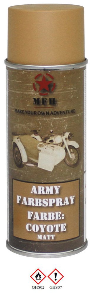 MFH ARMY — Peinture aérosol mate 400ml Coyote – Image 8