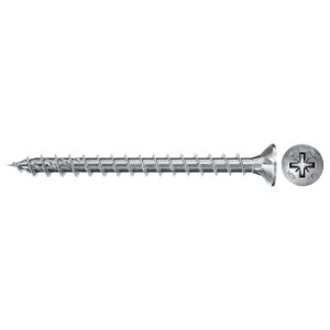 FISCHER PowerFast II — Vis à bois 6,0x50 zinguées x100