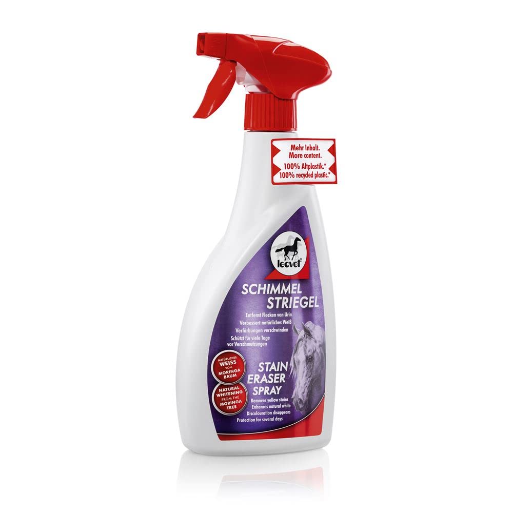 LEOVET — Spray démêlant brillance pour chevaux gris