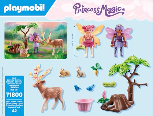 PLAYMOBIL Fairies — Fées avec Animaux de la forêt – Image 10
