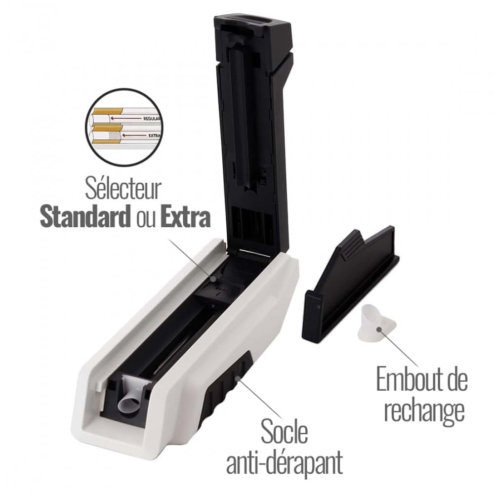 GIZEH Silver Tip Duo — Machine à Tuber – Image 2
