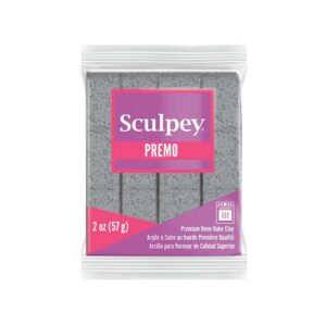 SCULPEY Premo — Pâte polymère gris granit