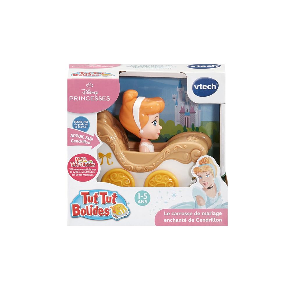 VTECH Tut Tut Bolides Disney Princesses — Carrosse enchanté – Image 7