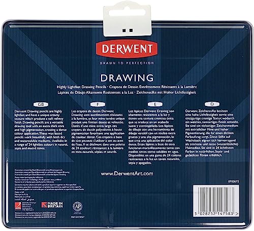 DERWENT Drawing — Set de 24 Crayons de couleur – Image 3
