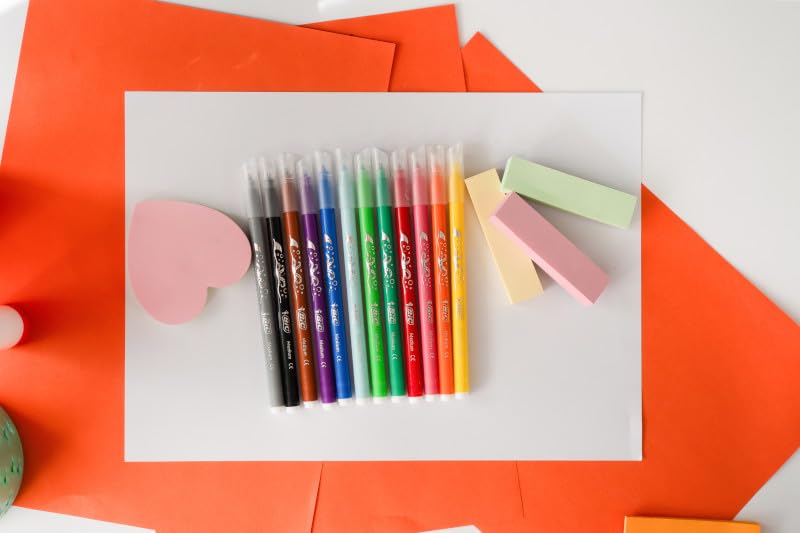 BIC Kids Kid Couleur — 24 Feutres de Coloriage Lavables – Image 17