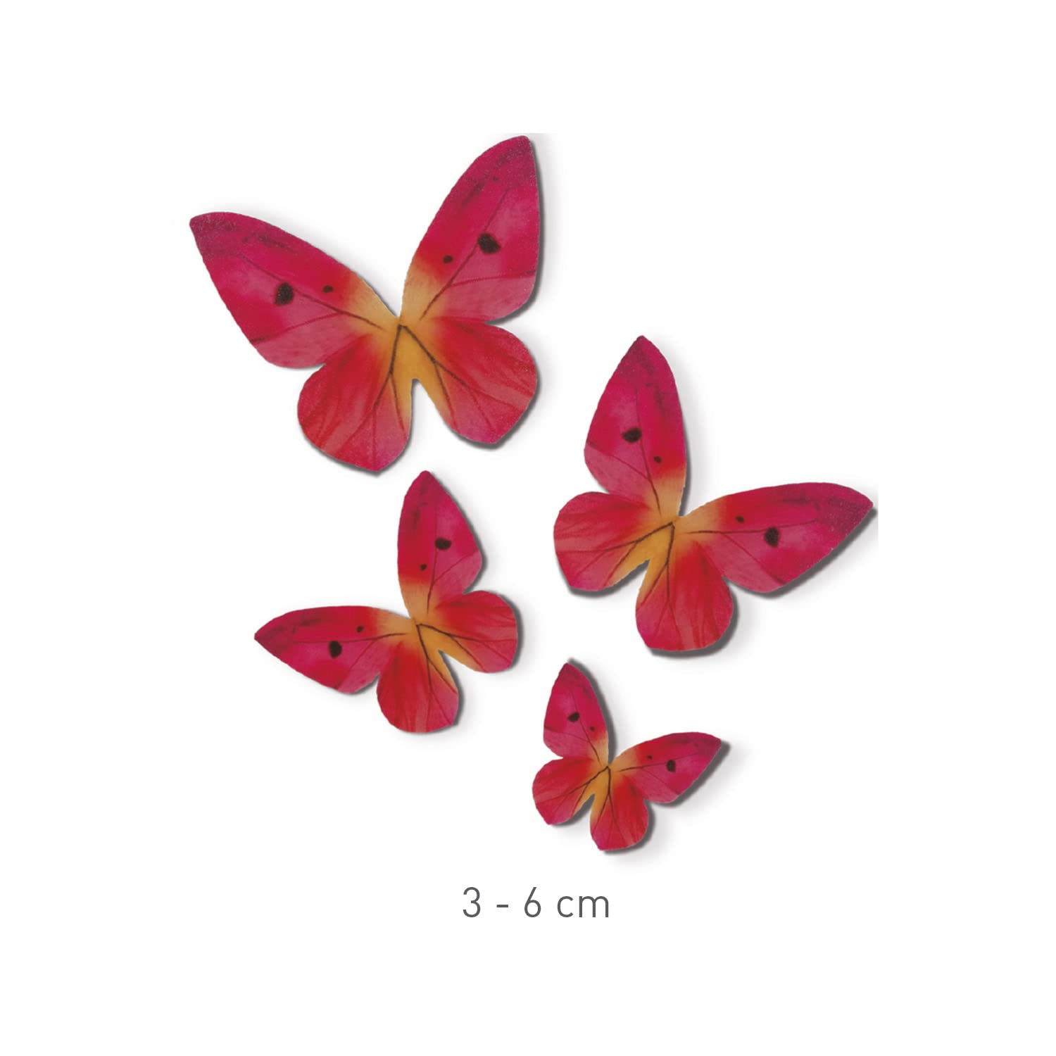 DEKORA — 79 Papillons Décoratifs Comestibles 3 à 6 cm – Image 4