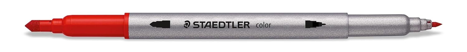 STAEDTLER — Feutres double pointe étui plastique x72 – Image 3