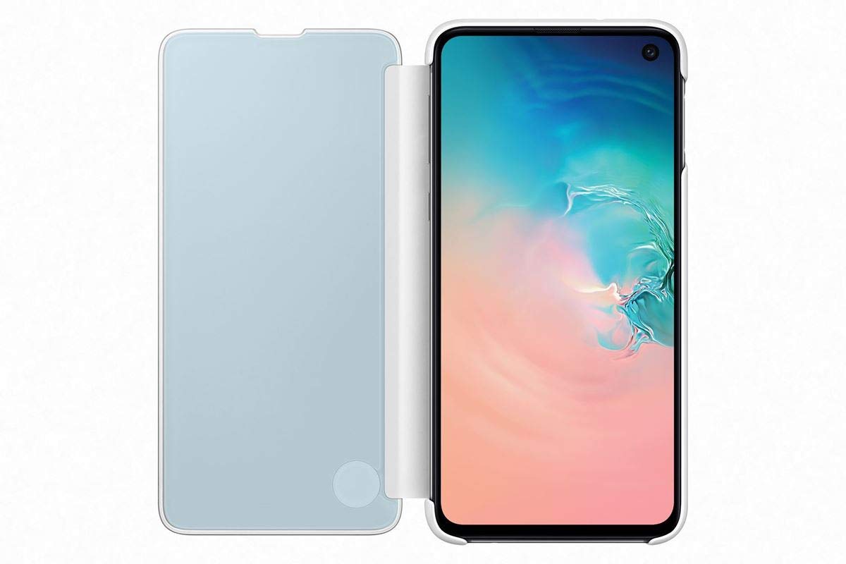 BEETLECASE Clear View Cover — Étui à rabat blanc Galaxy S10e – Image 3