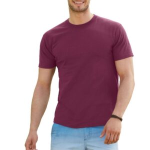 Alternative view of FRUIT OF THE LOOM Super Premium — T-shirt vert bouteille S