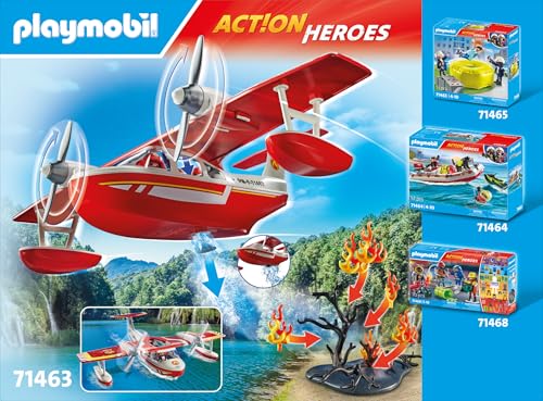 PLAYMOBIL Action Heroes 71463 — Hydravion avec pompier – Image 33
