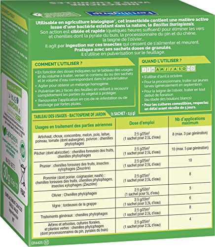 FERTILIGENE — Insecticide Vers et Chenilles 30 g x12 – Image 5
