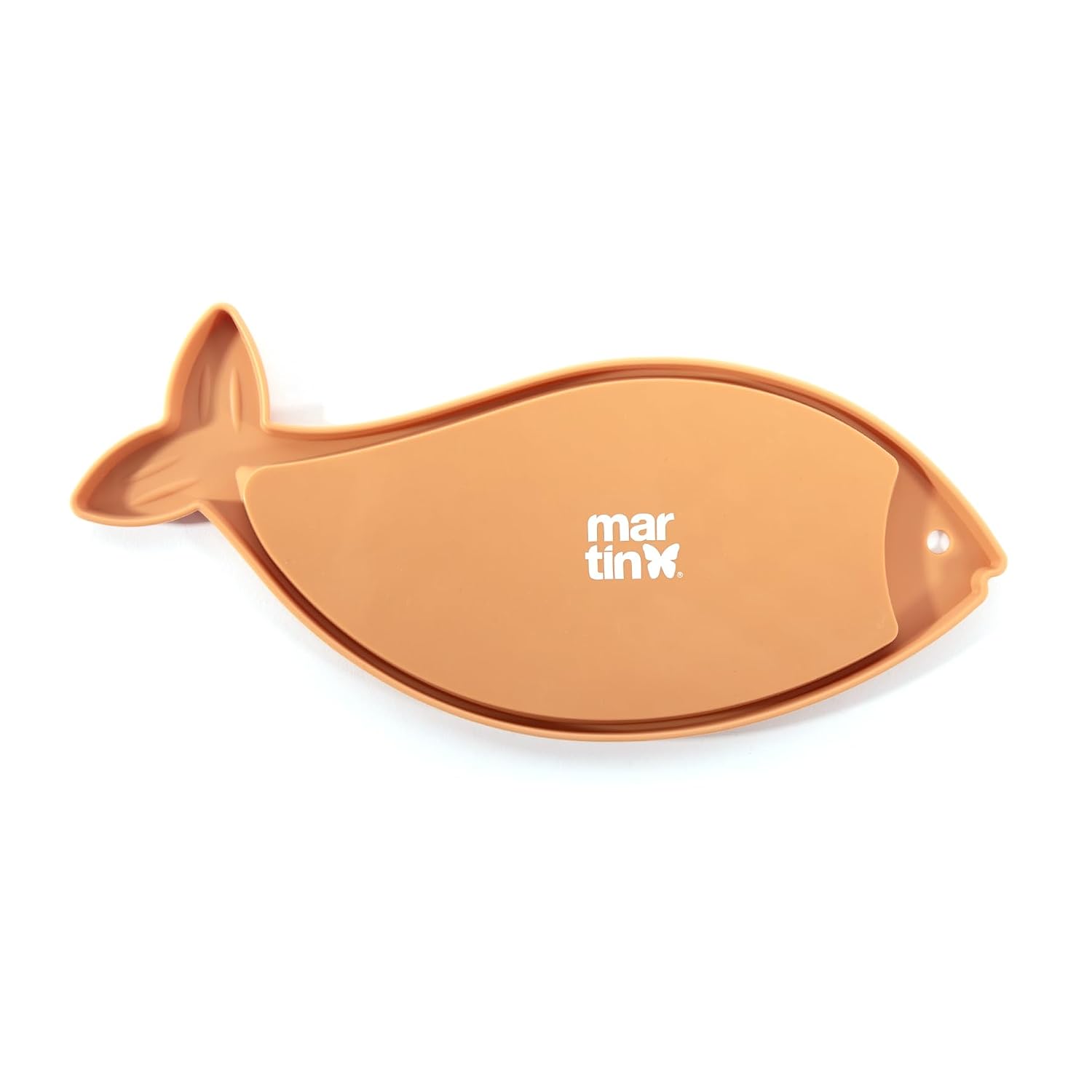 Tapis de léchage — Silicone forme poisson 22 x 13 cm jaune – Image 2