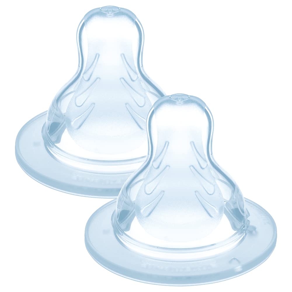 MAM Lot de 2 Tétines Anatomiques en Silicone, Débit Rapide, 6M+ – Image 14