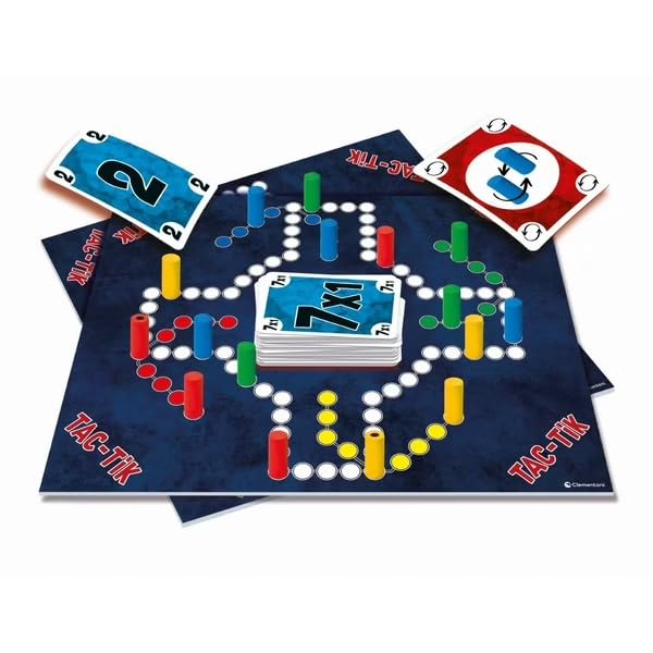 CLEMENTONI Tac-TIK — Jeu de Société Stratégique 2 à 6 Joueurs – Image 4