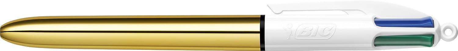 BIC 4 Couleurs Shine — Set de 12 Stylos-Bille Dorés 1,0 mm – Image 10
