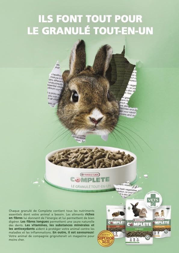 VERSELE-LAGA Complete Cavia — Extrudés pour Cobayes 3kg – Image 8