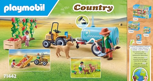 PLAYMOBIL Country 71442 — Fermier avec Tracteur et Citerne – Image 73