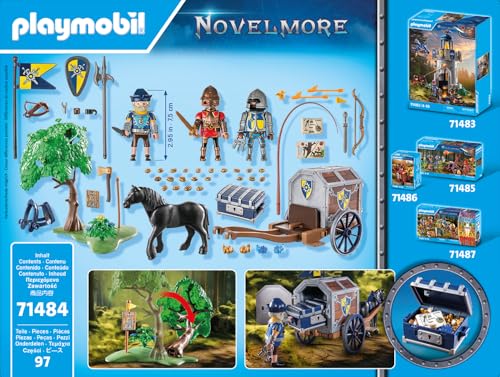 PLAYMOBIL Novelmore 71484 — Convoi avec bandit – Image 24