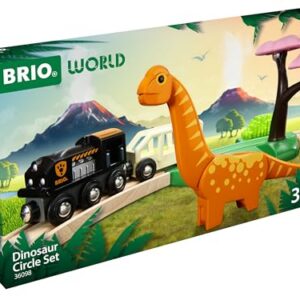 Alternative view of BRIO World — Coffret Circuit Dinosaure 12 pièces