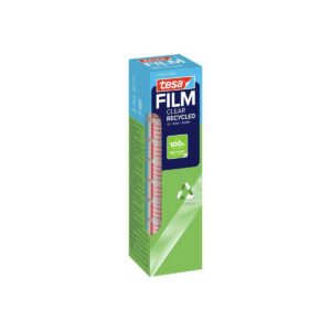 TESA Eco & Clear — Ruban adhésif double face 10 x 10 m 15 mm