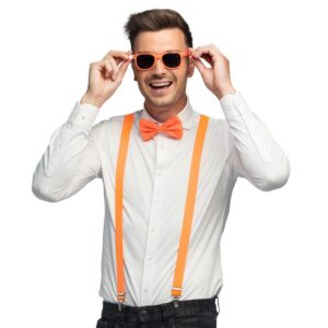 BOLAND — Ensemble d’accessoires 3 pièces orange fluo