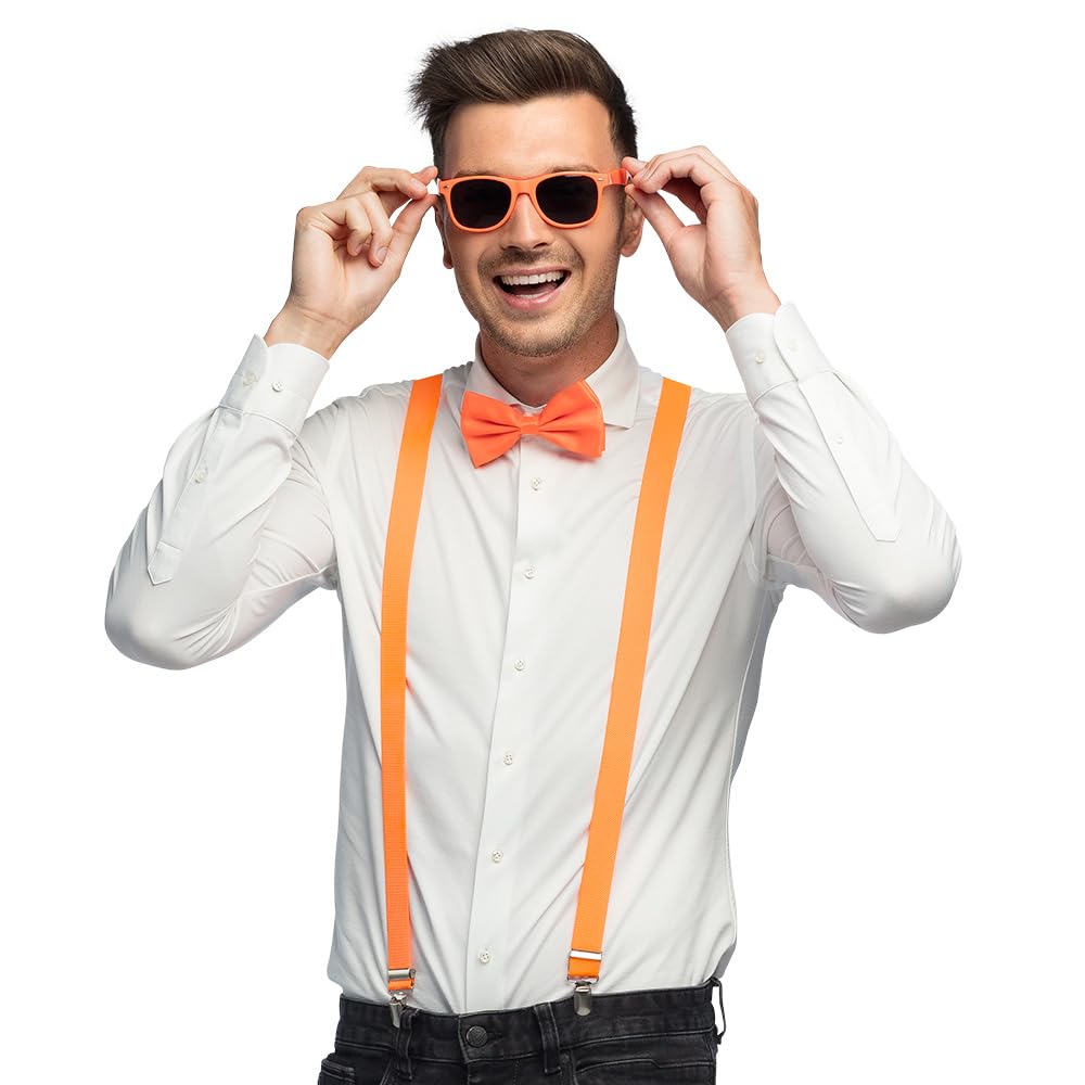 BOLAND — Ensemble d’accessoires 3 pièces orange fluo