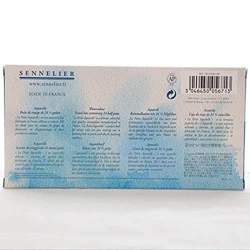SENNELIER La Petite Aquarelle — Boîte de voyage 24 demi-godets – Image 5