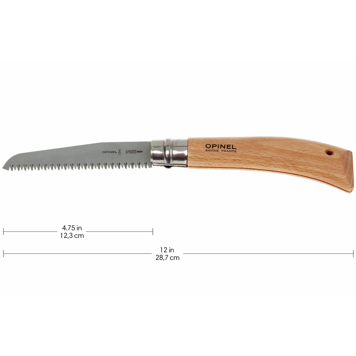 OPINEL N°12 — Scie de poche lame dentée 12 cm – Image 2