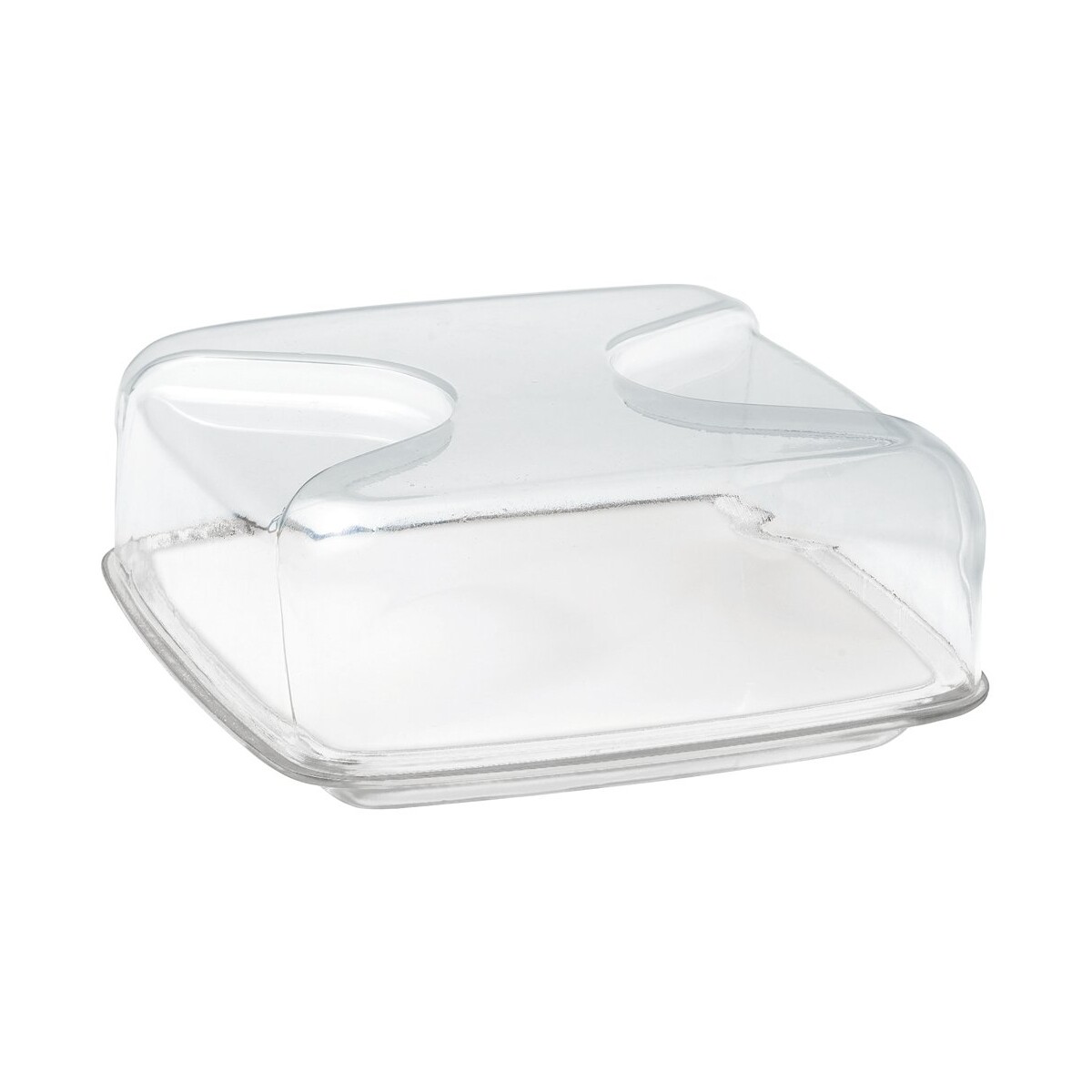 GUZZINI Gocce — Cloche à Fromage Carrée 25,5 x 25,5 cm