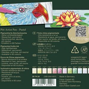 Alternative view of FABER-CASTELL Pitt Artist Pen — Lot de 12 Feutres pastel