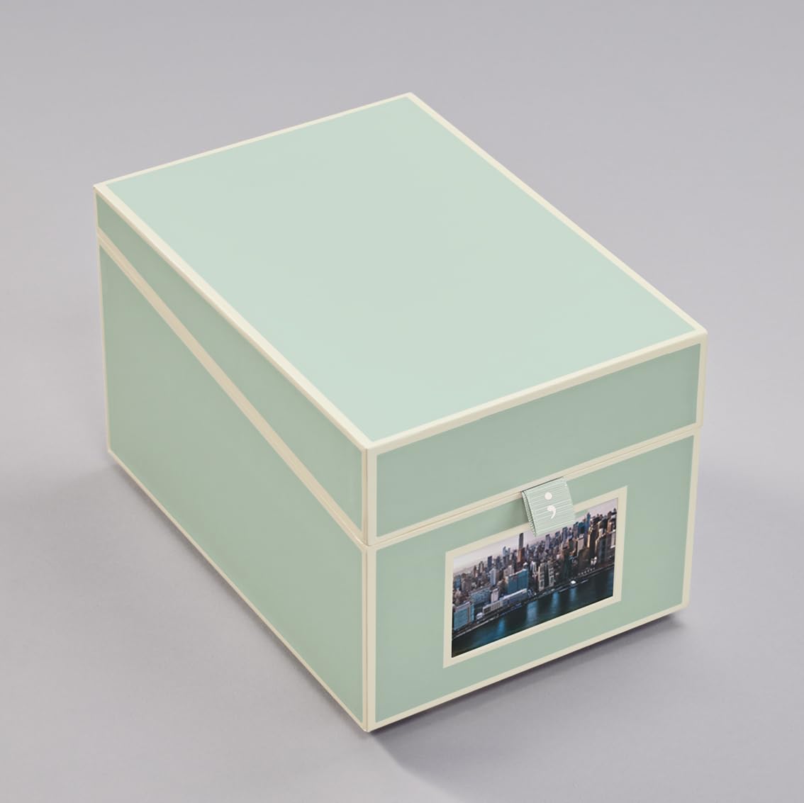 SEMIKOLON — Boîte à photos 10 x 15 cm vert mousse pastel – Image 8