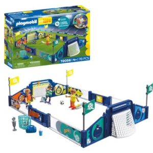 PLAYMOBIL My Life — Arène de football avec 2 buts
