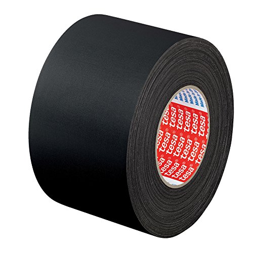 TESA — Adhésif toilé premium noir 25 m x 50 mm