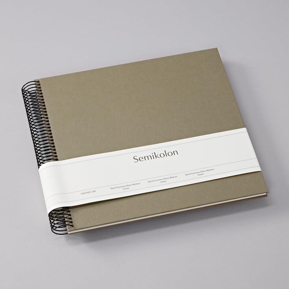 SEMIKOLON Economy Medium — Album photo spirales 23 x 22,3 cm – Image 11