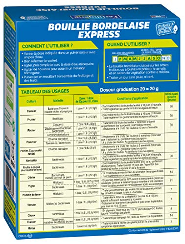 FERTILIGÈNE — Bouillie Bordelaise Granulés Solubles 500 g – Image 7