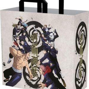 KONIX Jujutsu Kaisen — Sac cabas 40 x 45 x 20 cm beige