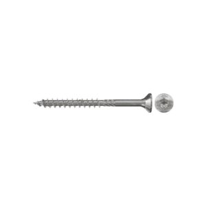 FISCHER PowerFast — Vis à bois inox A2 5,0 x 80 x100