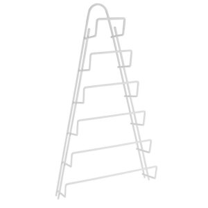 Alternative view of QUICKBOX Kiwi — Porte-couvercles 6 places blanc