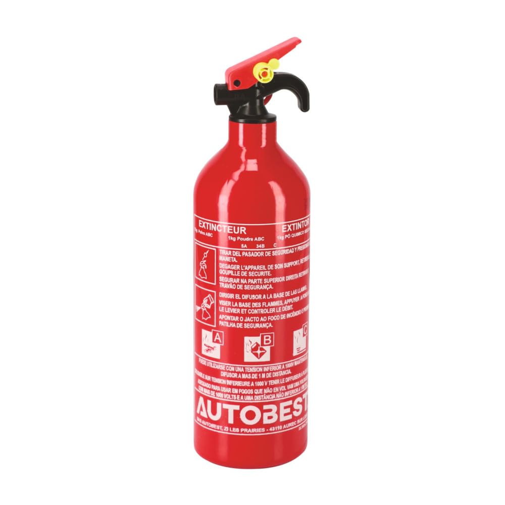 AUTOBEST — Extincteur à poudre ABC 1kg – Image 3