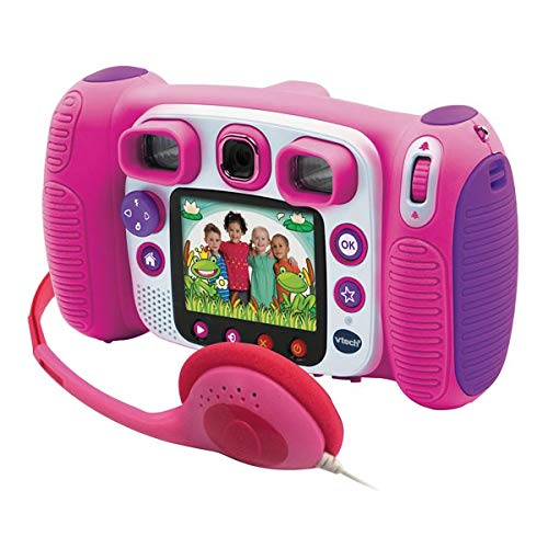 VTech - Kidizoom Duo DX Rose, Appareil Photo Enfant 10 en 1, Filtres Dynamiques – Version FR – Image 9