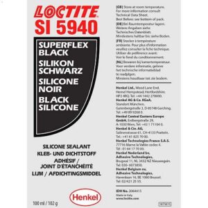Alternative view of LOCTITE — Silicone noir pour joint d'étanchéité 100 ml