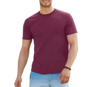 Alternative view of FRUIT OF THE LOOM Super Premium — T-shirt bleu royal S