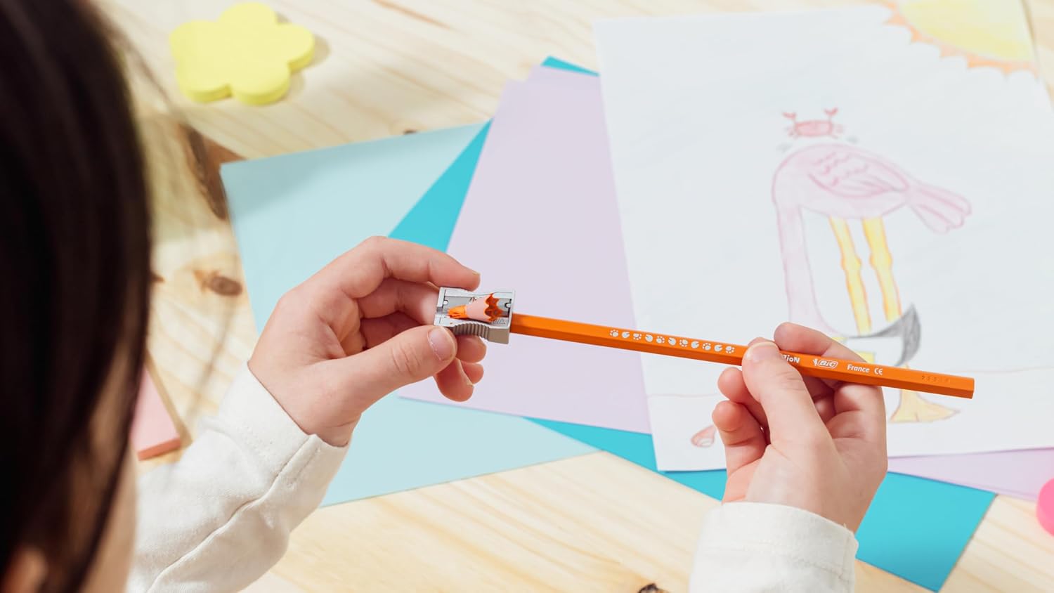 BIC Kids Evolution ECOlutions — Pot de 60 Crayons de Couleur – Image 16