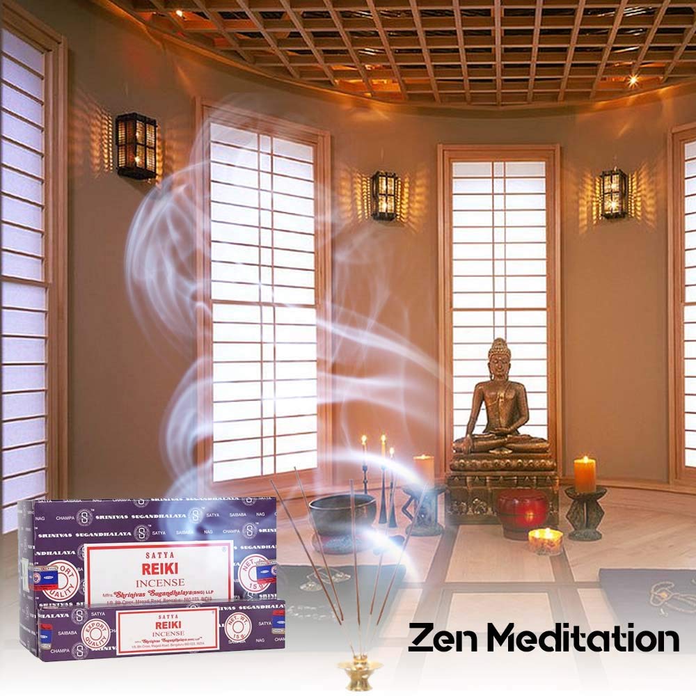 SATYA Reiki — Encens Nag Champa 12 x 15 g – Image 2