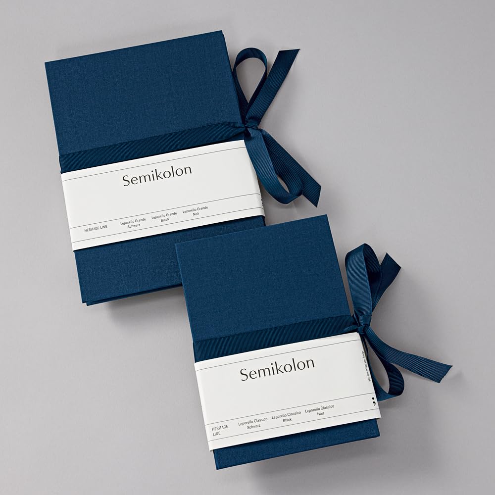 SEMIKOLON Classico — Livre photo accordéon bleu marine – Image 13