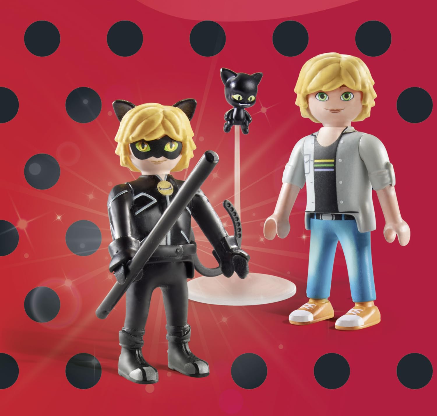 PLAYMOBIL Miraculous 71337 — Adrien & Chat Noir – Image 8