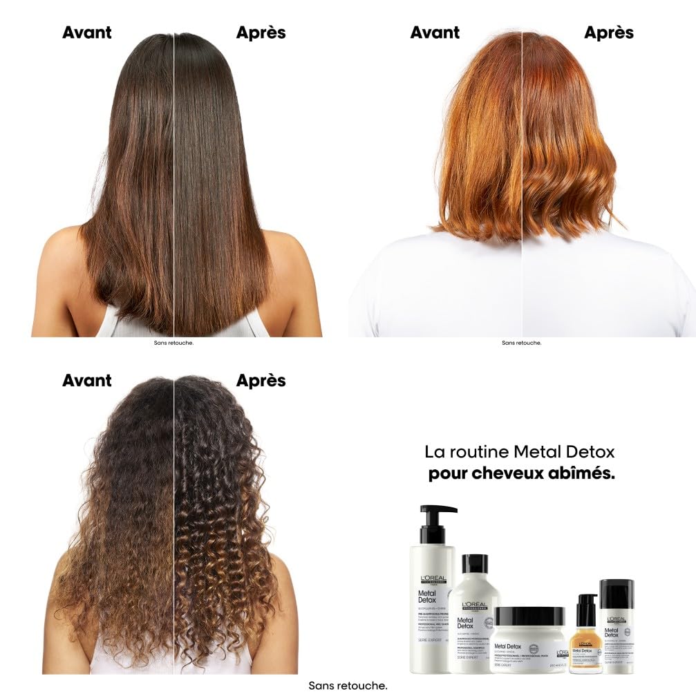 L'OREAL PROFESSIONNEL — Masque capillaire Metal Detox 150 ml – Image 3