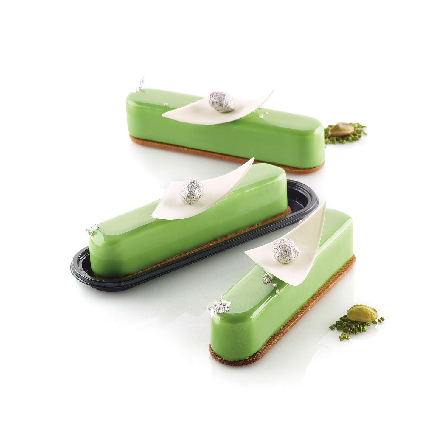 SILIKOMART Fashion Eclair — Moule en silicone 10 éclairs – Image 2