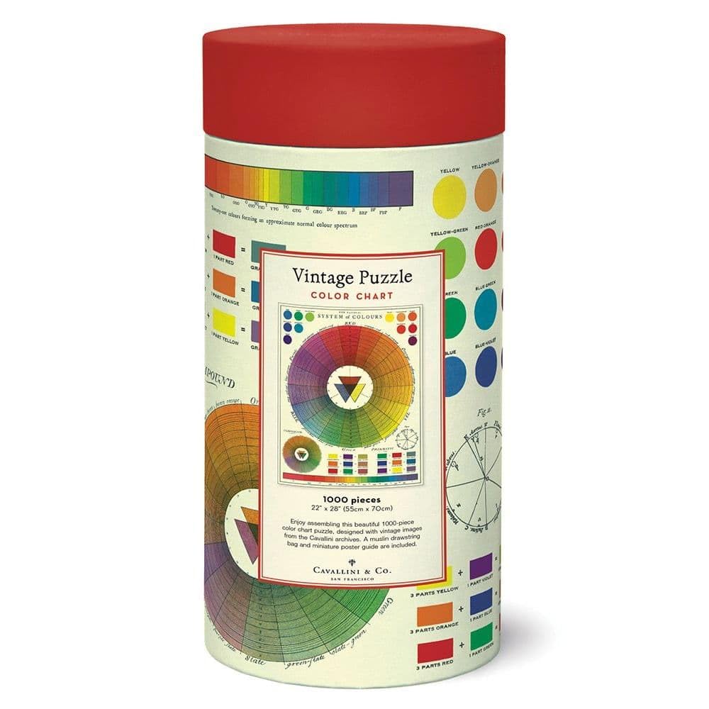 CAVALLINI & CO. — Puzzle 1000 pièces Color Chart – Image 7
