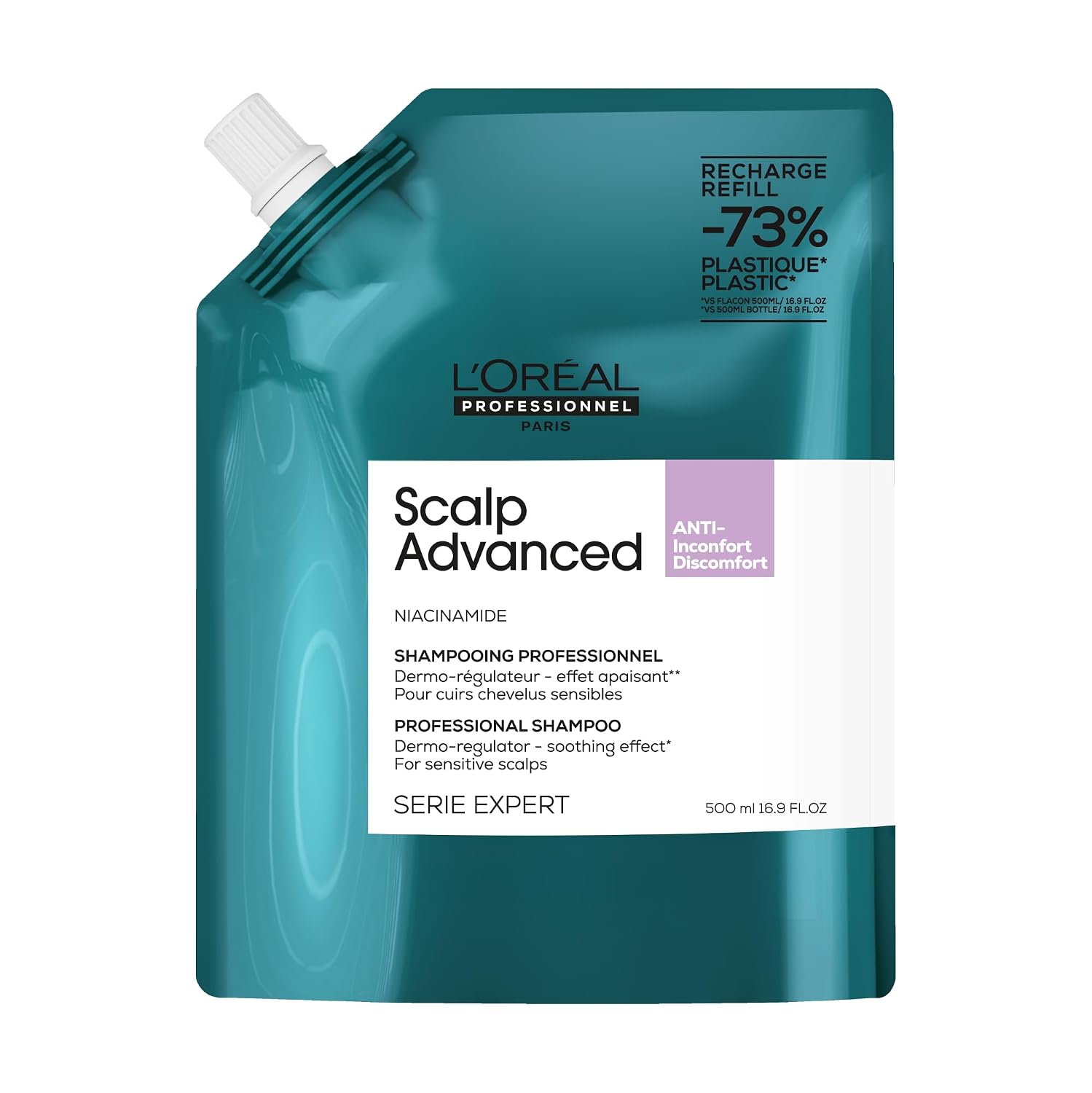 L'OREAL PROFESSIONNEL Scalp Advanced — Shampoing recharge 500 ml